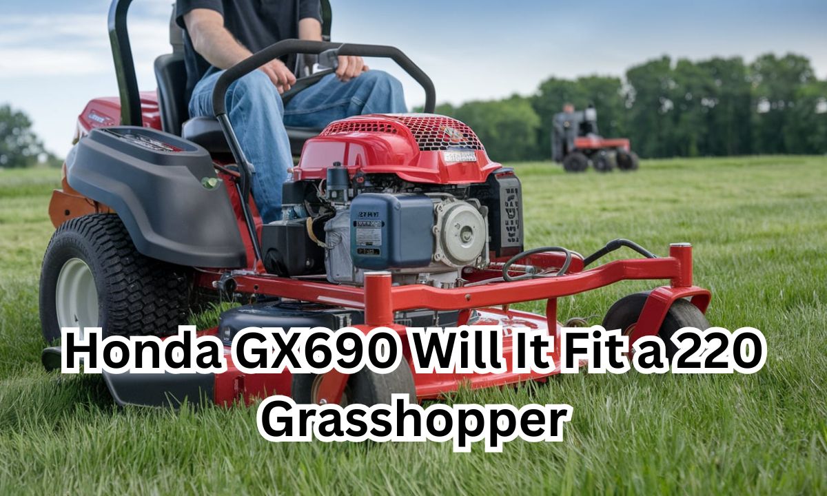 Honda GX690 Will It Fit a 220 Grasshopper