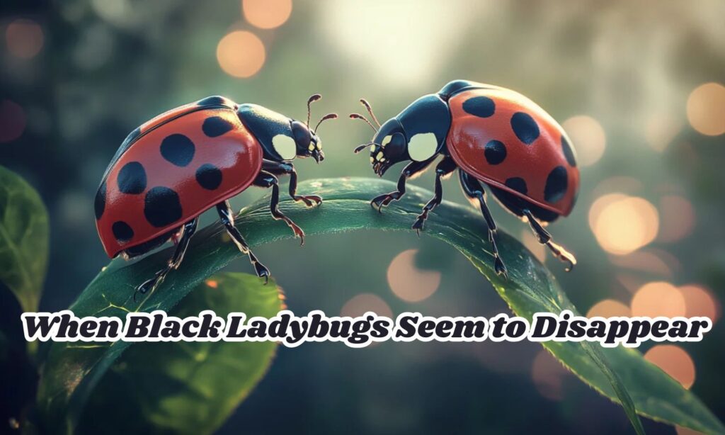 When Black Ladybugs Seem to Disappear 